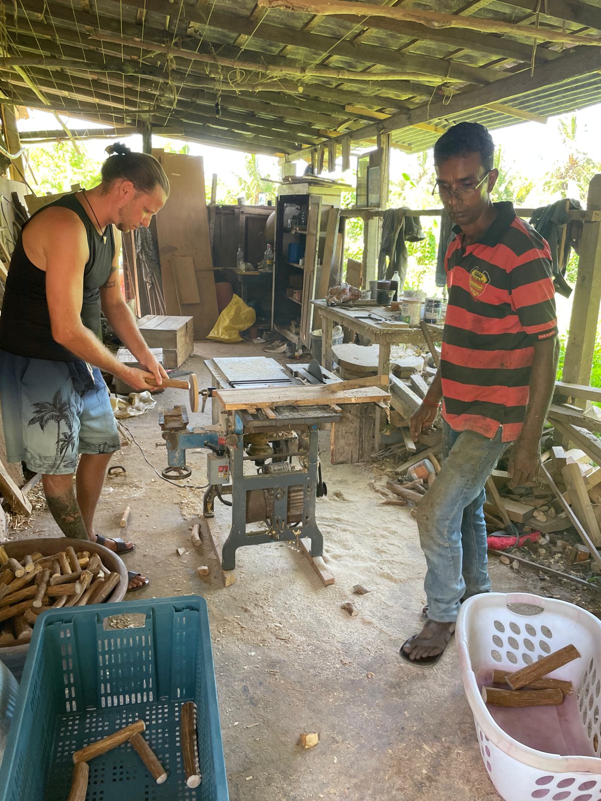 Grinding and Hand Finished